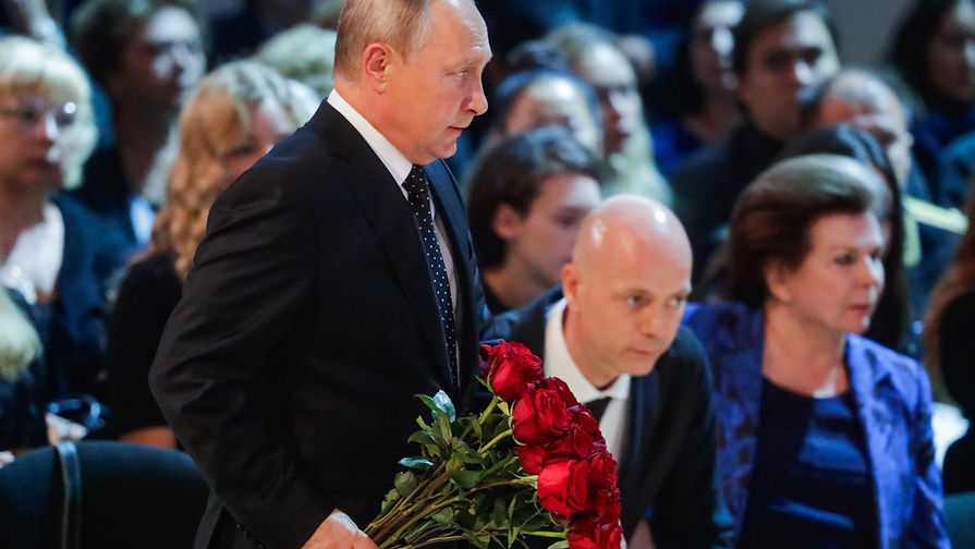 Путин на похоронах