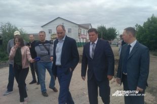 Денис Паслер впервые прибыл с рабочим визитом в Соль-Илецк