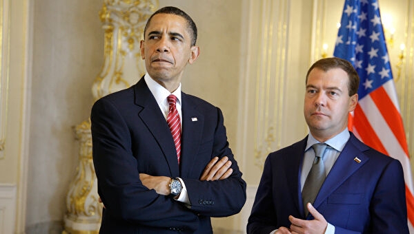 Обама увидел в Медведеве «олицетворение новой России»