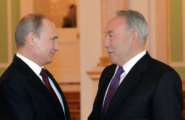 Путин и Назарбаев обсудили стратегическое партнерство