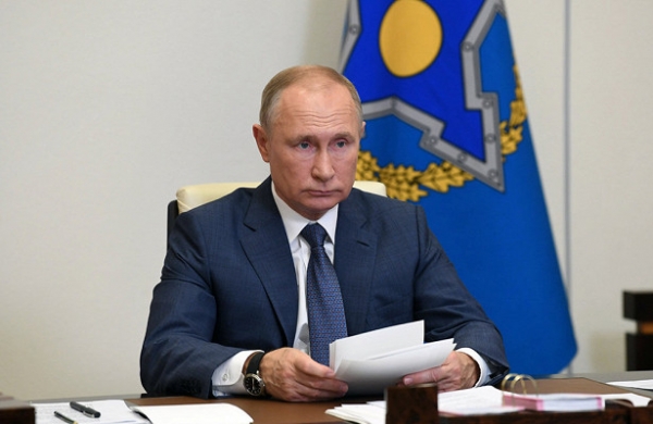 Путин заявил о неспокойной обстановке в странах ОДКБ