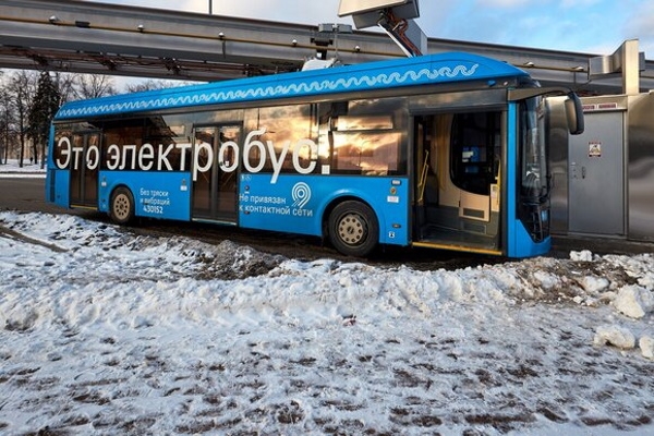 В городе появился первый учебный электробус