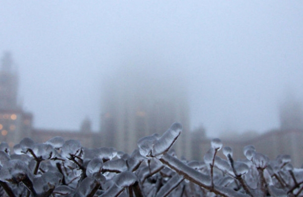 В Москву придут туман и гололед