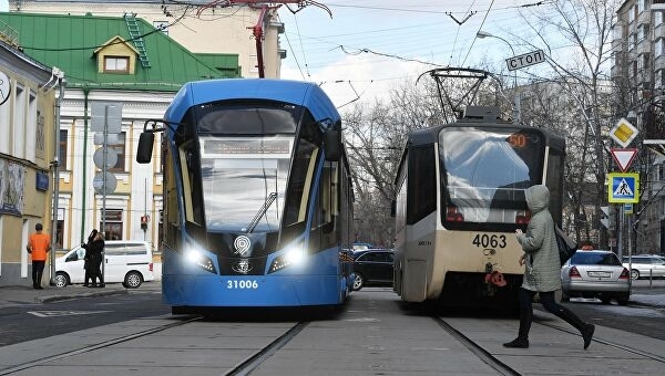 Трехсекционные трамваи «Витязь-Москва» доставили в столицу
