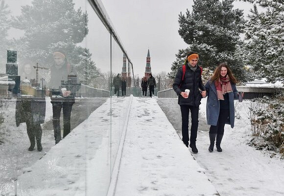 Москвичам пообещали потепление в День всех влюбленных