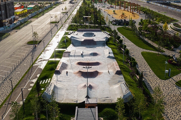 Наравне со знаменитым парком в Краснодаре – спортивный хаб и пространство. Как создавали его и еще более 600 объектов по всей стране?