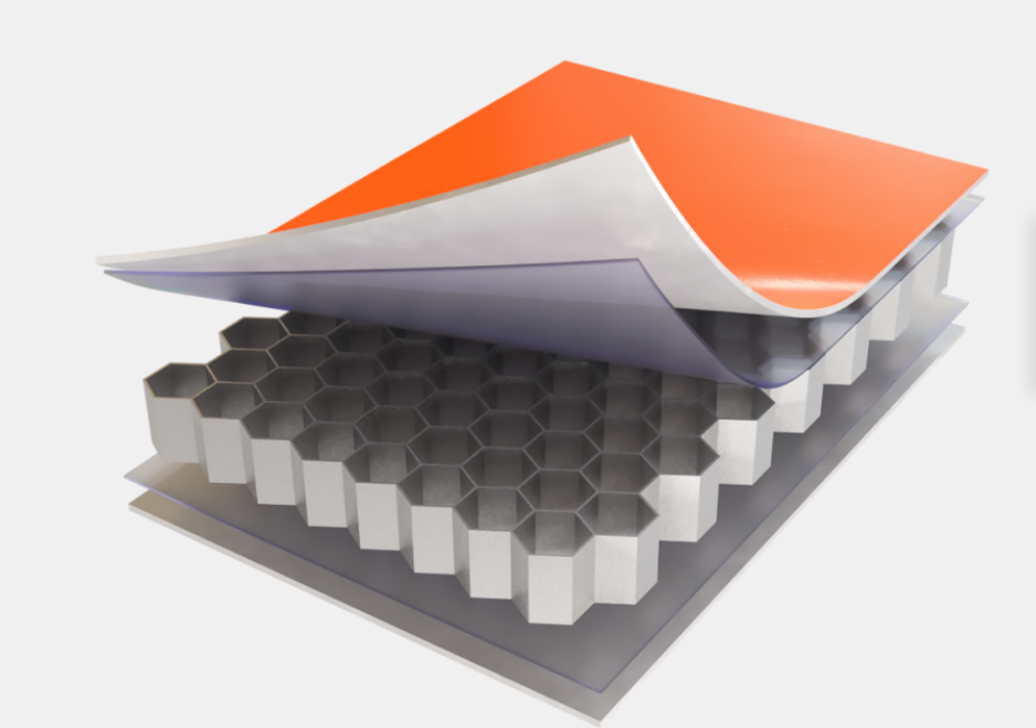 сотовые панели из алюминия