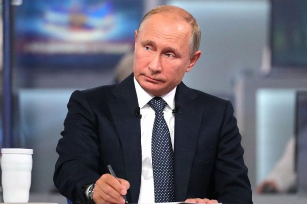 Владимир Путин 20 июня проведет прямую линию с россиянами