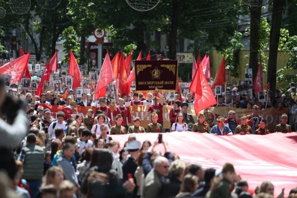 Более 110 тысяч краснодарцев приняли участие в акции «Бессмертный полк»