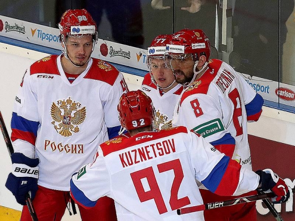 Овечкин, Малкин и Кучеров сыграют за сборную России на Чемпионате мира по хоккею