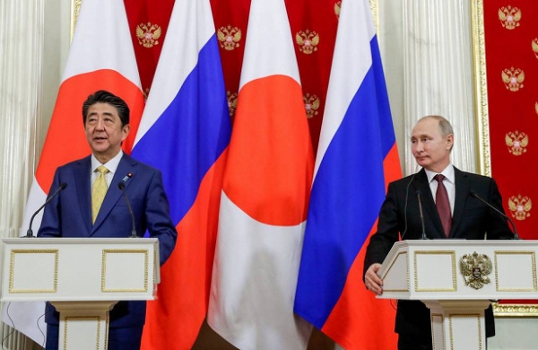 В Японии заявили о больших надеждах на Путина и Абэ