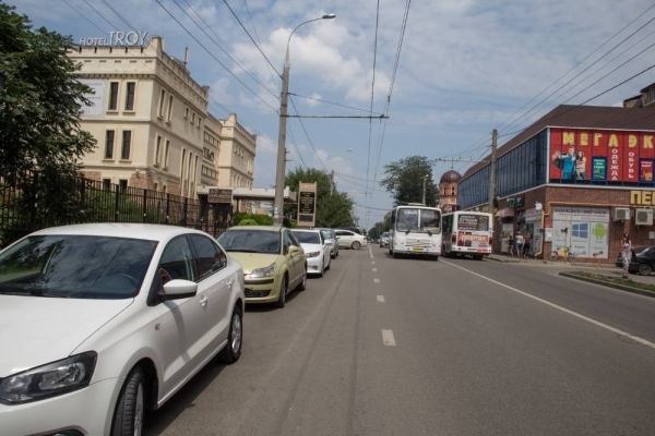 +1: В Краснодаре на ул. 1 Мая появится выделенная полоса для общественного транспорта